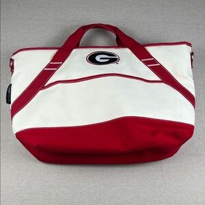 UGA Logobrands Large Canvas Insulated Bag